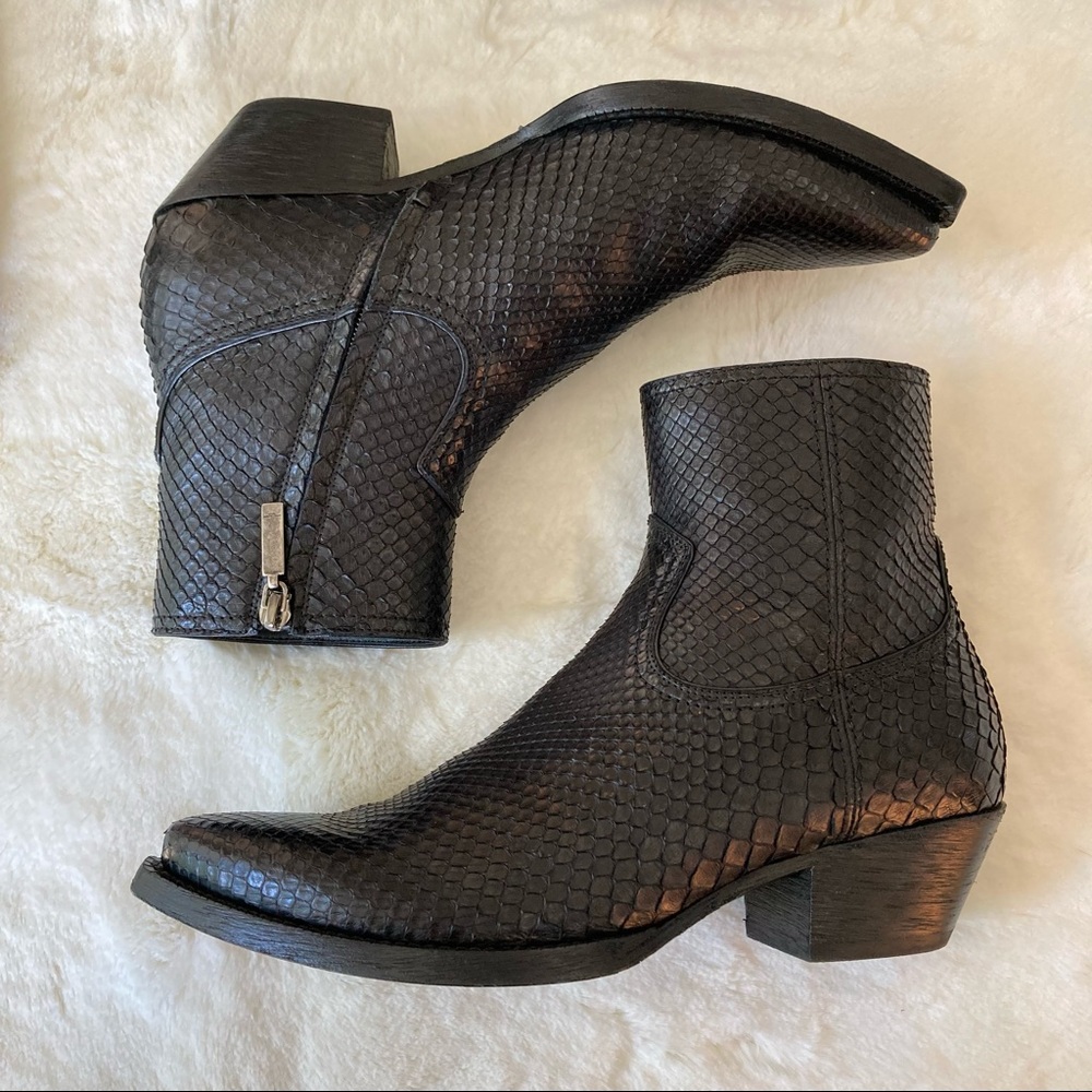 Saint Laurent Python Boots - Picture 3 of 10
